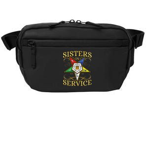 OES Sisters in Service Order of the Eastern Star Crossbody Pack