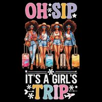 Oh Sip ItS A Girl Trip City Backpack