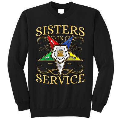 OES Sisters In Service Order Of The Eastern Star Sweatshirt