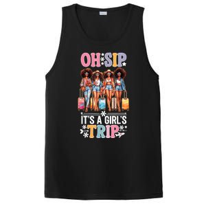 Oh Sip Its A Girl Trip Funny Party Black Women Queen PosiCharge Competitor Tank