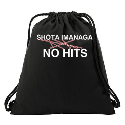 Obvious Shota Imanaga No Hits Drawstring Bag