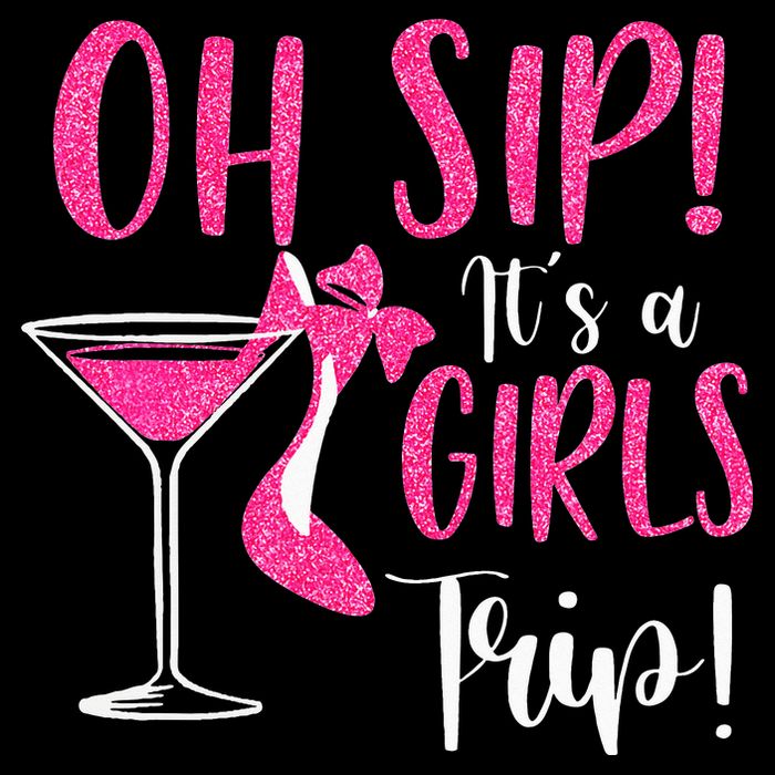 Oh Sip It's A Trip Fun Wine Party Hight Heel Impact Tech Backpack