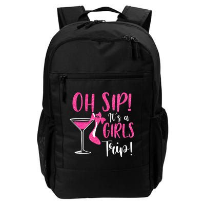 Oh Sip It's A Trip Fun Wine Party Hight Heel Backpack