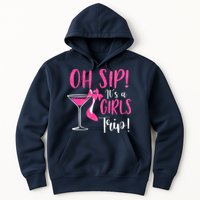 Oh Sip It's A Trip Fun Wine Party Hight Heel Hoodie