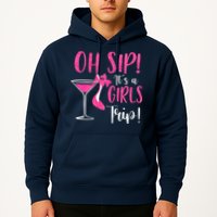 Oh Sip It's A Trip Fun Wine Party Hight Heel Hoodie