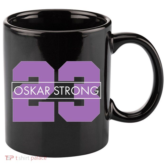 Oskar Strong 11oz C Handle Ceramic Mug