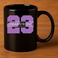 Oskar Strong 11oz C Handle Ceramic Mug