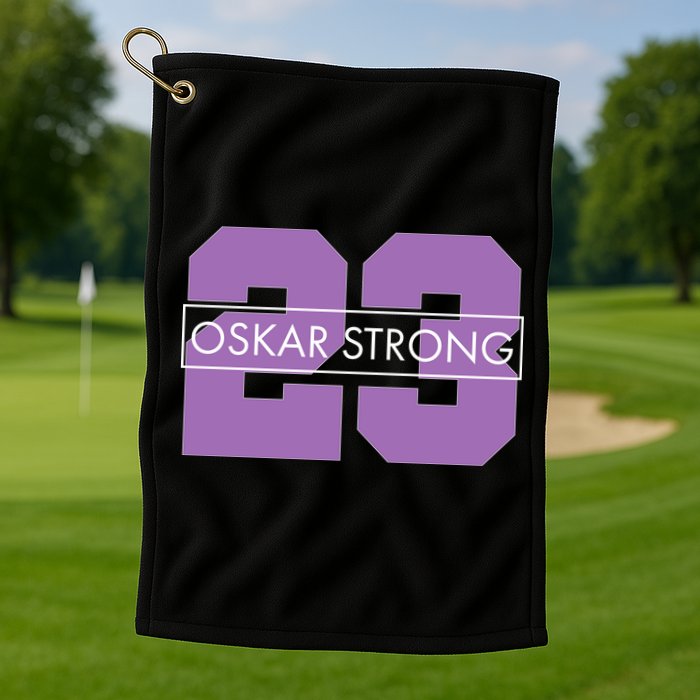 Oskar Strong Golf Towel