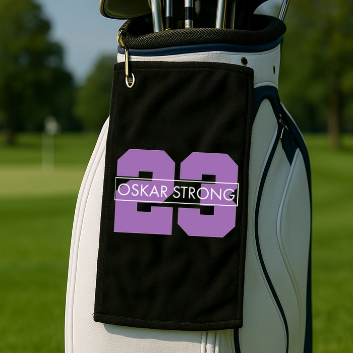 Oskar Strong Golf Towel