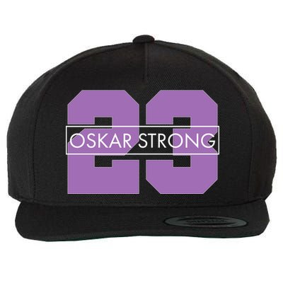 Oskar Strong Wool Snapback Cap