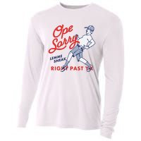 Ope Sorry Lemme Sneak Right Past Ya Cooling Performance Long Sleeve Crew