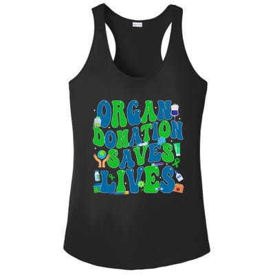 Organ Saves Lives National Donate Life Awareness Ladies PosiCharge Competitor Racerback Tank