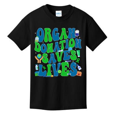 Organ Saves Lives National Donate Life Awareness Kids T-Shirt