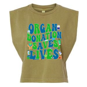 Organ Saves Lives National Donate Life Awareness Garment-Dyed Women's Muscle Tee