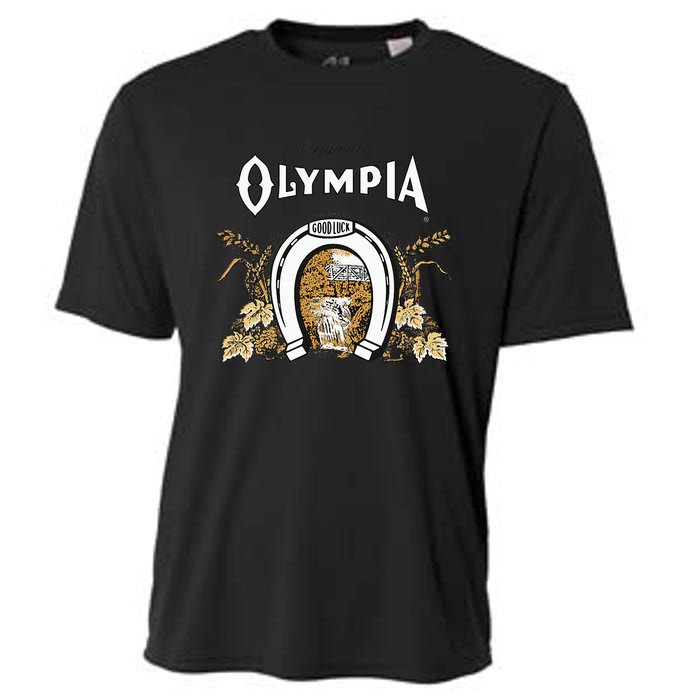 Olympia Style Logo Cooling Performance Crew T-Shirt