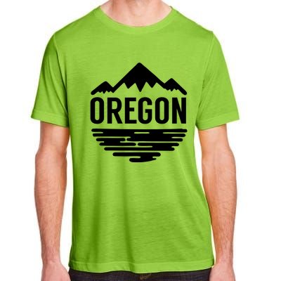 Oregon Simple Logo Adult ChromaSoft Performance T-Shirt