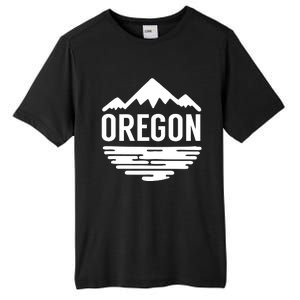 Oregon Simple Logo Tall Fusion ChromaSoft Performance T-Shirt