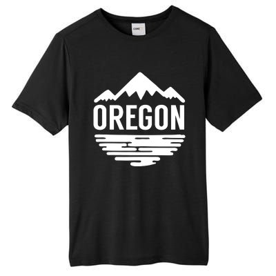 Oregon Simple Logo Tall Fusion ChromaSoft Performance T-Shirt