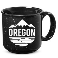 Oregon Simple Logo 15oz Campfire Ceramic Mug