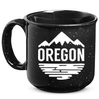 Oregon Simple Logo 15oz Campfire Ceramic Mug