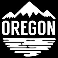 Oregon Simple Logo Drawstring Bag