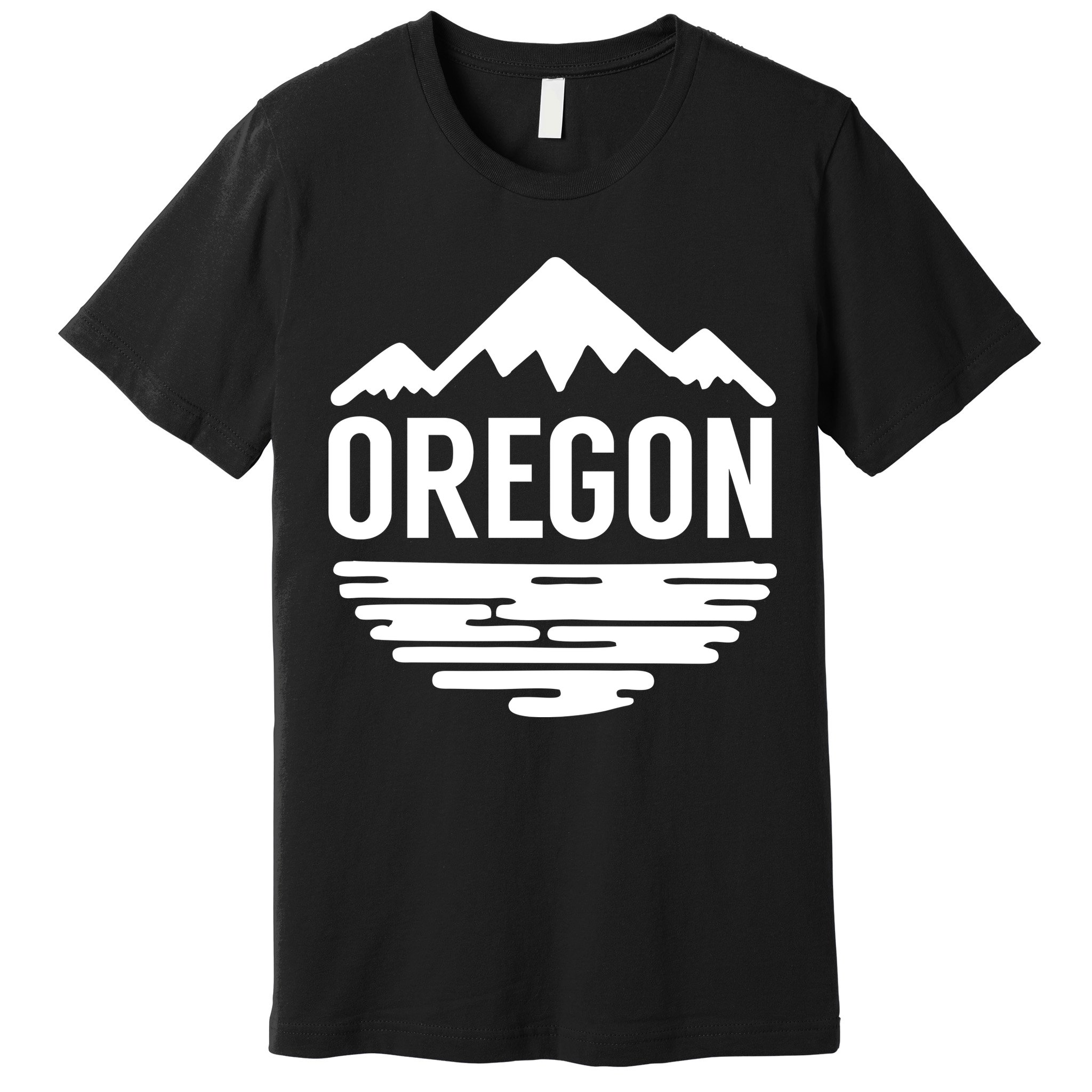 Oregon Simple Logo Premium T-Shirt
