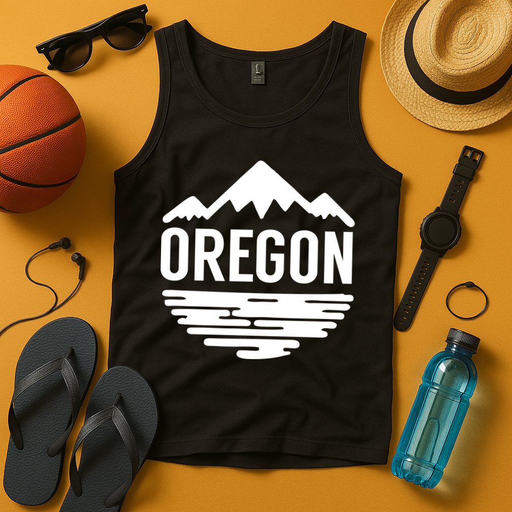 Oregon Simple Logo Tank Top