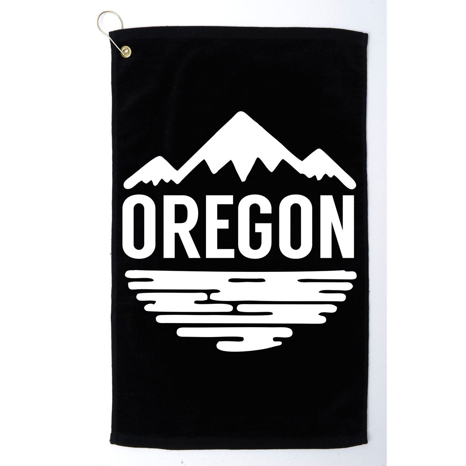 Oregon Simple Logo Golf Towel