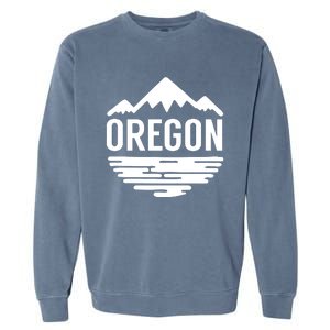 Oregon Simple Logo Garment-Dyed Sweatshirt