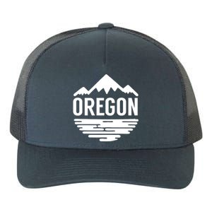 Oregon Simple Logo Yupoong Adult 5-Panel Trucker Hat