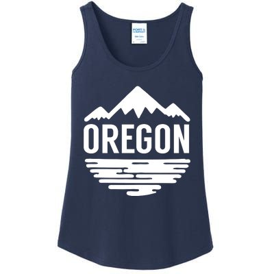 Oregon Simple Logo Ladies Essential Tank