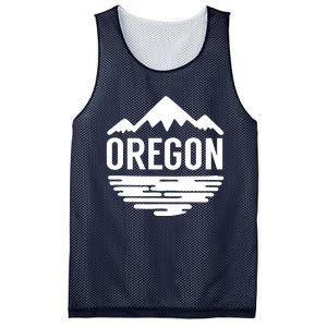 Oregon Simple Logo Mesh Reversible Basketball Jersey Tank