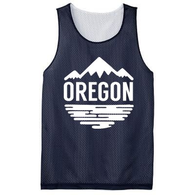 Oregon Simple Logo Mesh Reversible Basketball Jersey Tank