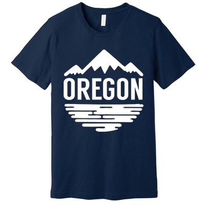 Oregon Simple Logo Premium T-Shirt