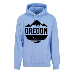 Oregon Simple Logo Unisex Surf Hoodie