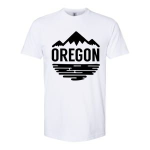 Oregon Simple Logo Softstyle CVC T-Shirt