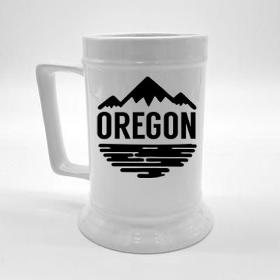 Oregon Simple Logo Beer Stein