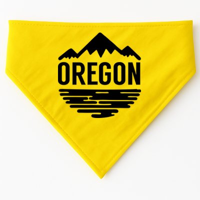 Oregon Simple Logo USA-Made Doggie Bandana