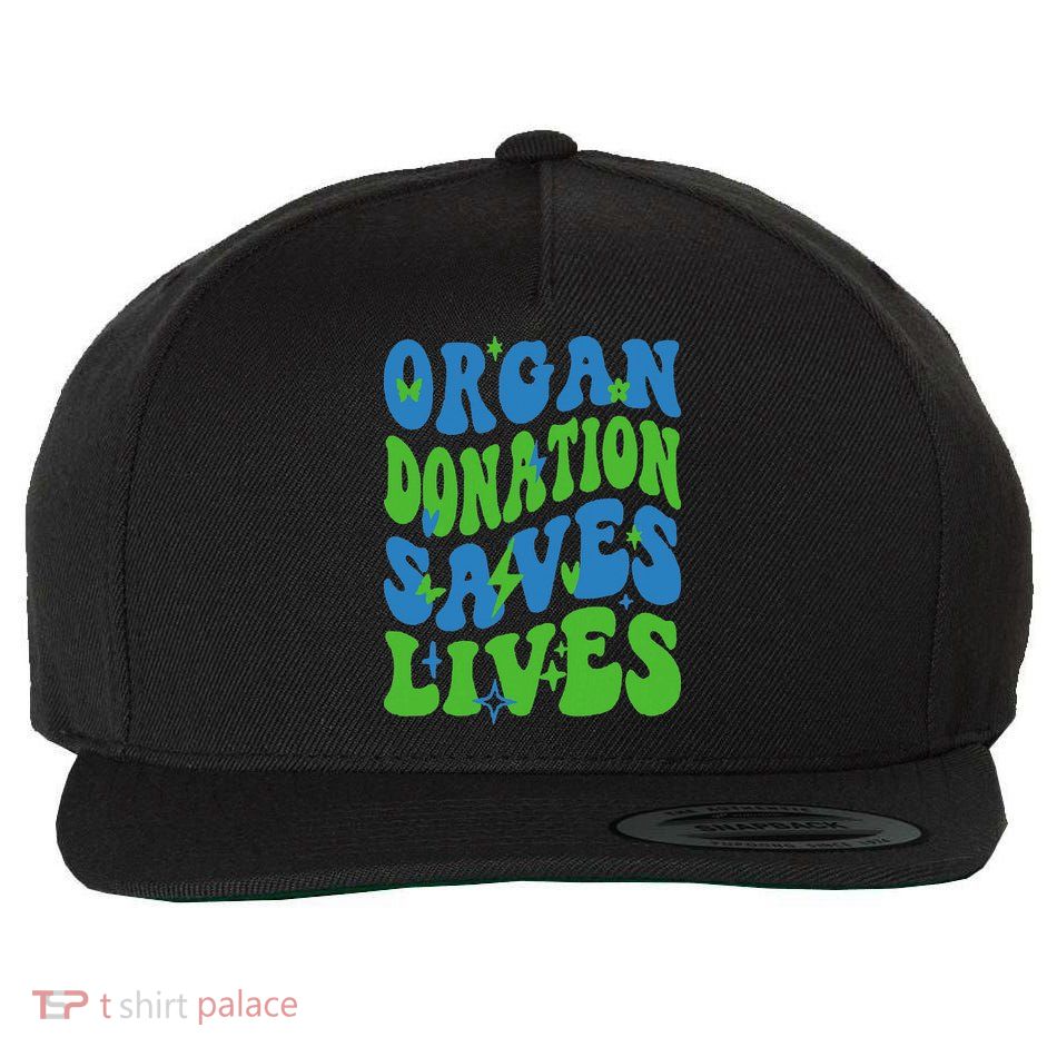 Organ Saves Lives National Donate Life Awareness Wool Snapback Cap
