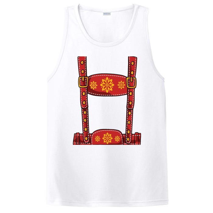 Oktoberfest Shirts Lederhosen Suspenders Germany Octoberfest PosiCharge Competitor Tank