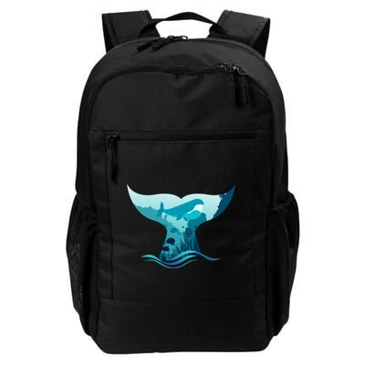 Ocean Sea Life Whale Tail Backpack
