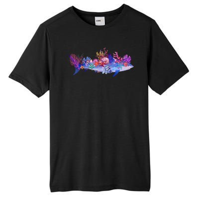 Ocean Sea Life Shark Tall Fusion ChromaSoft Performance T-Shirt