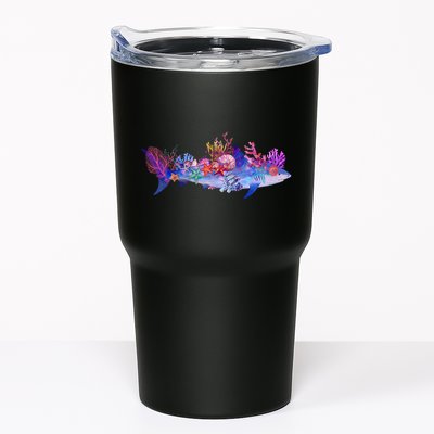 Ocean Sea Life Shark Tumbler
