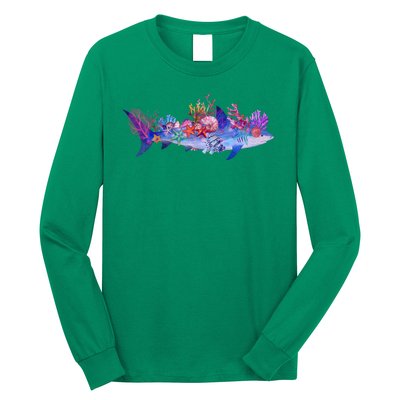 Ocean Sea Life Shark Long Sleeve Shirt