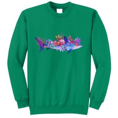Ocean Sea Life Shark Sweatshirt