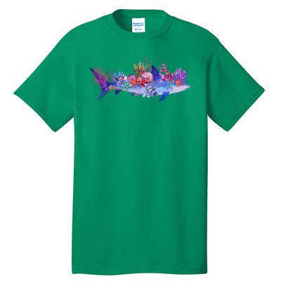 Ocean Sea Life Shark Tall T-Shirt