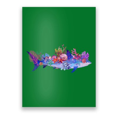 Ocean Sea Life Shark Poster