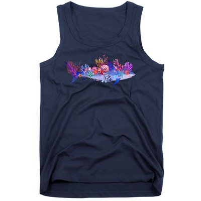 Ocean Sea Life Shark Tank Top