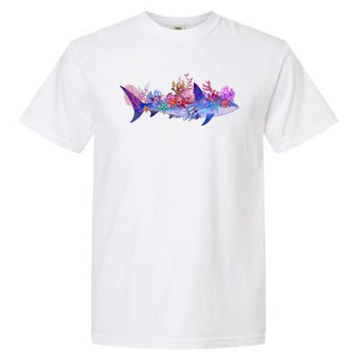 Ocean Sea Life Shark Garment-Dyed Heavyweight T-Shirt