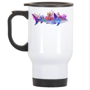 Ocean Sea Life Shark Stainless Steel Travel Mug